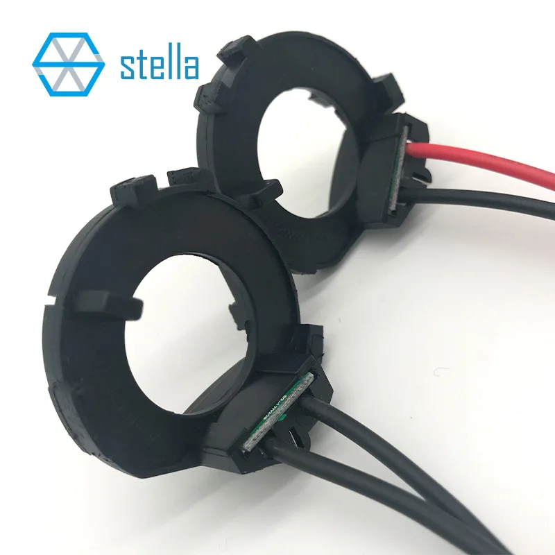 

2pcs H7 auto led headlight Holders Adapters Lamp Base for VW Golf MK7 Sharan Multivan Benz Vito H7 headlamp adapter socket