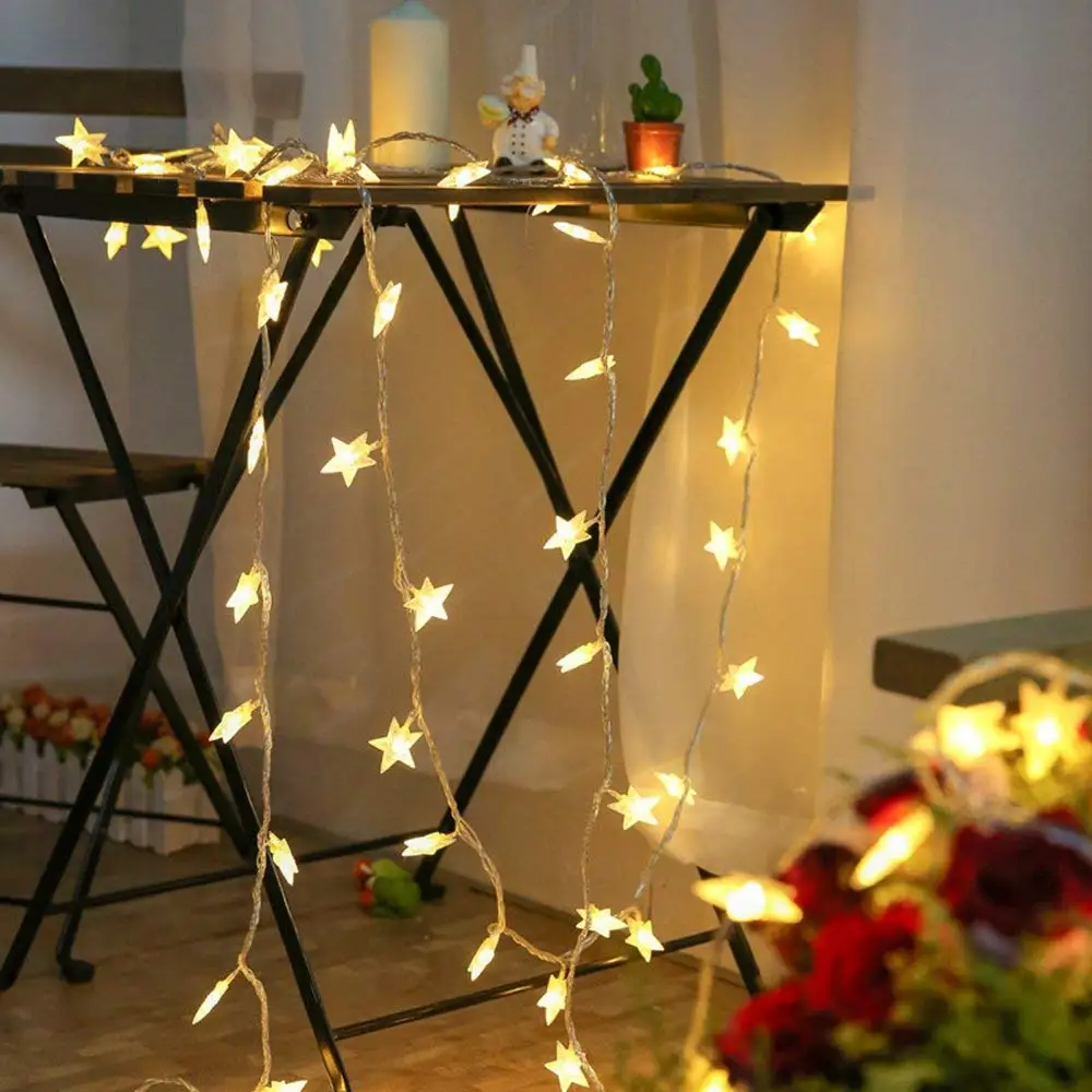 

led string lights 10M led string lights with ball AC220V holiday decoration lamp Festival Christmas lights outdoor lighting