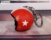 New Motorcycle Helmet Keychain Female Men's Hard Hat Heavy Metal Rock Car Keychain Bag Keychain Gift 17022 ► Photo 3/6