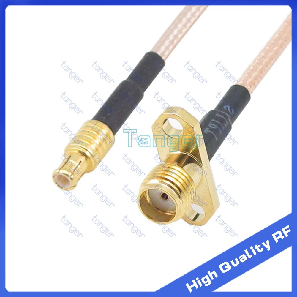

Hot sale Male MCX plug to SMA female 2 hole panel connector with 20cm 8in RG316 RG-316 RF Coaxial Pigtail Jumper Low Loss cable
