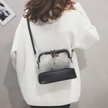 

Summer Women Shoulder Cross body Bags New Fashion Women Small Handbags Transparent bag Female Bags Ladies hand bag sac a main A3
