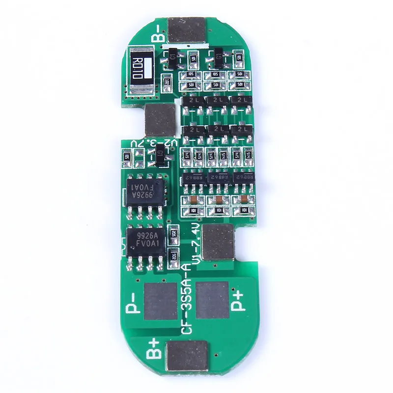 3S 6A полимерная литиевая батарея Защитная плата для зарядки литий-ионная зарядка защитный модуль для 3 шт 18650 литиевая батарея