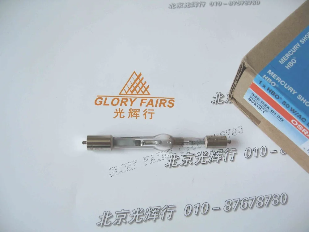 

Osram HBO 50W/AC L1,mercury short arc lamp, NAED 69213-1,fluorescence microscope 50W bulb,HBO50W microscopy light