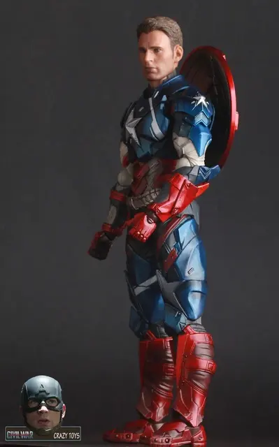 25 cm Avengers Nieskończoność War Część I/II Kapitan