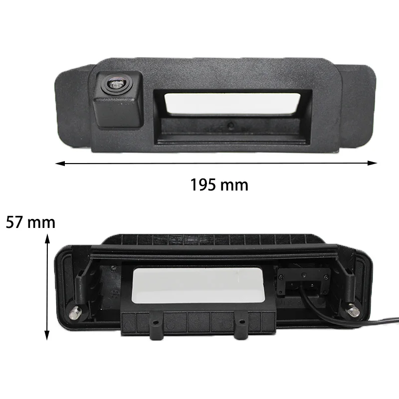 LiandLee Car Trunk Handle Rear View Reversing Parking Camera For Mercedes Benz C Class MB W205 C180 C200 C280 C300 C350 (4)