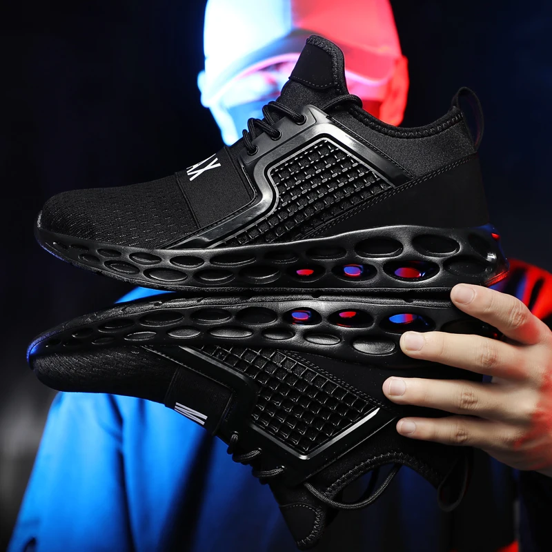 Los zapatos de los hombres casuales transpirables aire Tenis Masculino Adulto cesta Homme Sarpe Uomo Zapatillas Hombre calzado HH-394