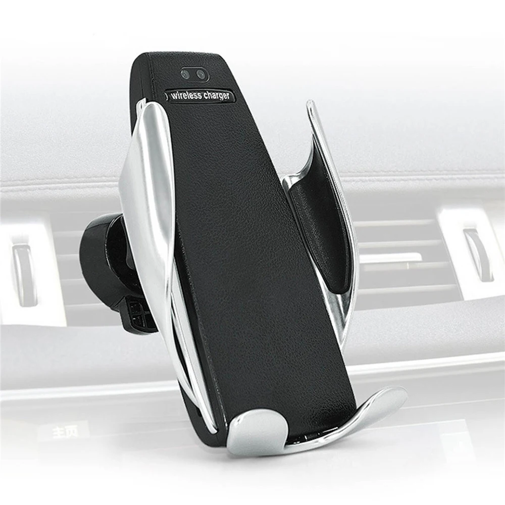 

QC Car Wireless Charger for iPhone 8 X XR XS Max Smart Infrared Sensor Fast Wireless Charging For Samsung Xiaomi Huawei Charger
