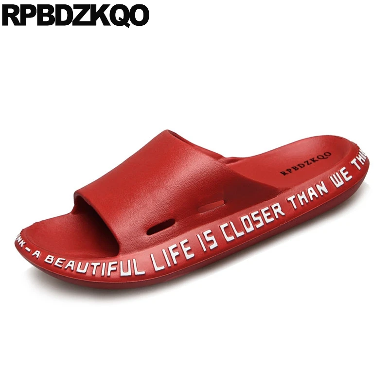 red slides mens