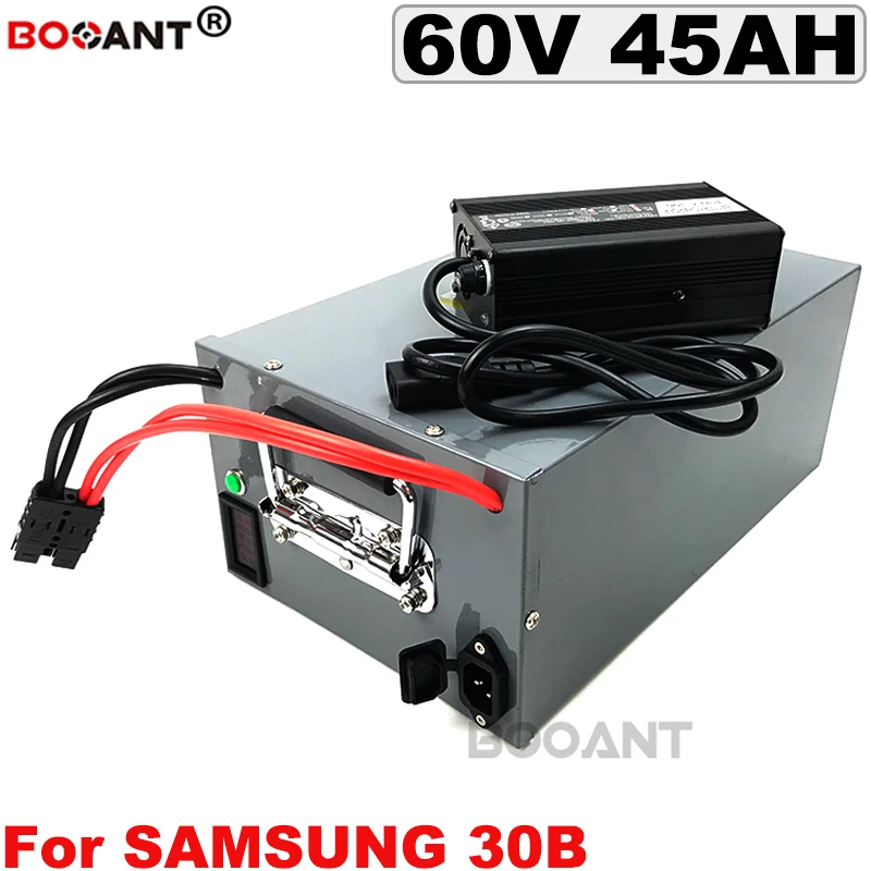 Мощный 60В 45AH e-велосипед литиевая батарея для samsung 30B ячейка для Bafang 3000 Вт Мотор перезаряжаемый Электрический велосипед батарея 16 S 60 V Мощный 60В 45AH e-велосипед литиевая батарея для samsung 30B ячейка для Bafang 3000 Вт Мотор перезаряжаемый Электрический велосипед батарея 16 S 60 V