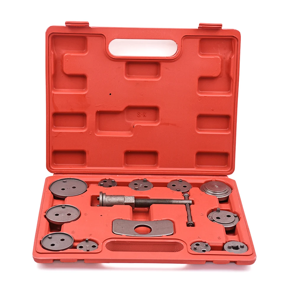 

Hand Tools Set 13pcs Universal Car Disc Brake Caliper Wind Back Brake Piston Compressor Tool For Car Automobiles Repairing Tools