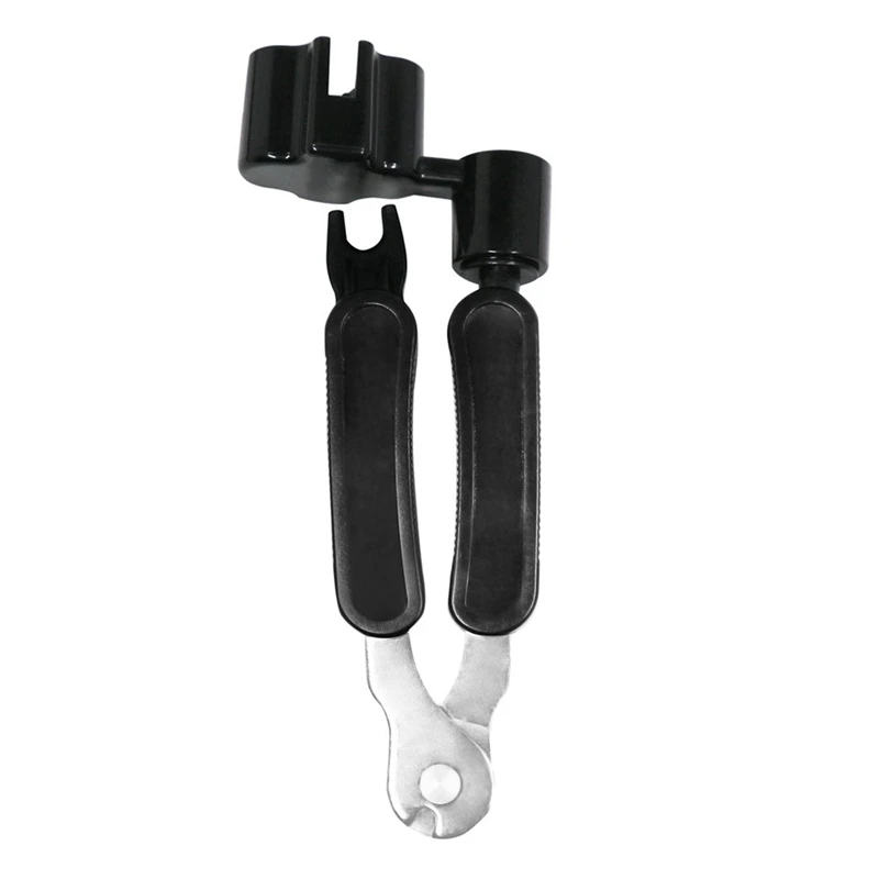 

Black Guitar Change Tool Cut String Winding String 3-in-1 Pliers Set