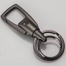 Двойные петли ремень для ключей на талию кольцо для ключей Пряжка для брюк высококачественный брелок держатель для ключей