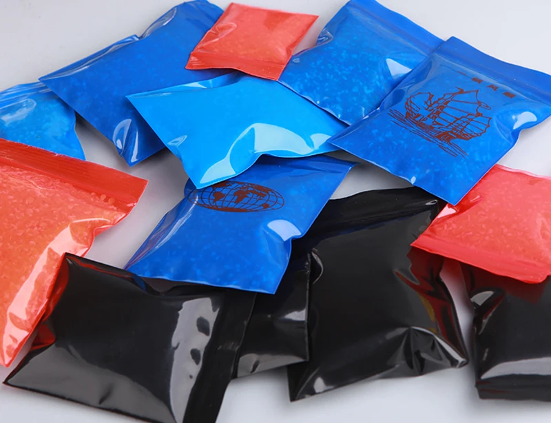 Black color Self Sealing Plastic Bags