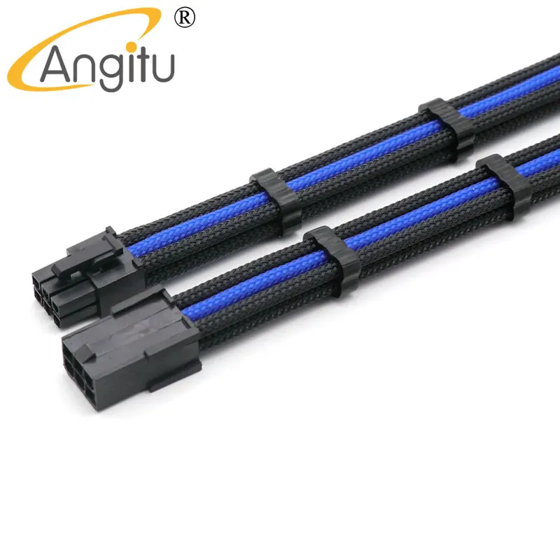 На заказ сделать GPU 6Pin PCI E мужчин и женщин удлинитель питания|pci-e 6pin|power extension cablepci-e