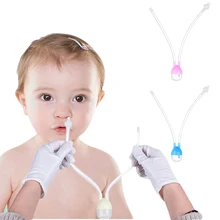 Детский силиконовый аспиратор для чистки носа, для младенцев, для мытья носа, для ухода за носом, Детские Контейнеры для носовых ингаляторов, для младенцев, для предотвращения обратного потока, аспиратор