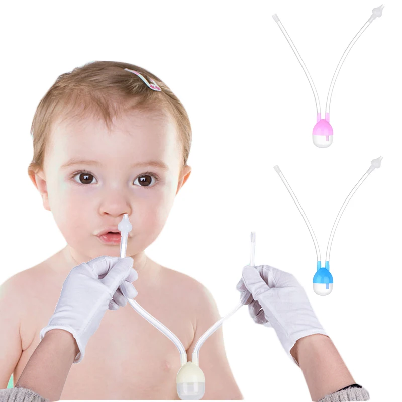 2018 Newborn Baby Safety Nose Cleaner Vacuum Suction Nasal