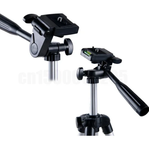 2 в 1 WT-3110 штатив С 3-Way Head Tripod+ Пульт Дистанционного Спуска Затвора+ Держатель Телефона с Мешком для DSLR Камеры