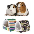 Fleece Hamster Käfig Guinea Pig Schlaf Matte Bett Warme Pad Kleine Tier Haus|Käfige| -
