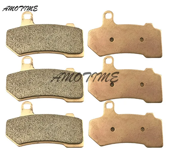 

Motorcycle Parts Copper Based Sintered Motor Front & Rear Brake Pads For VRSV 10th Anniversary V-Rod 2012