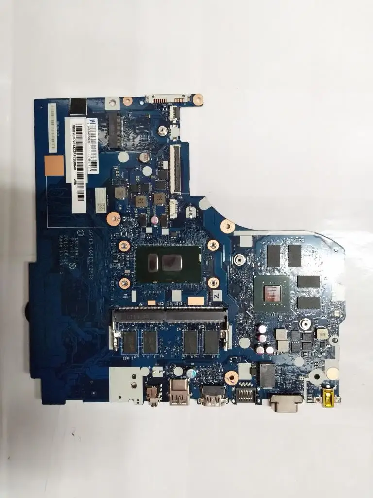 Applicable to 310-15IKB notebook motherboard I3-7100U VGA(2G) DDR(4G) number NM-981 FRU 5B20N72212 