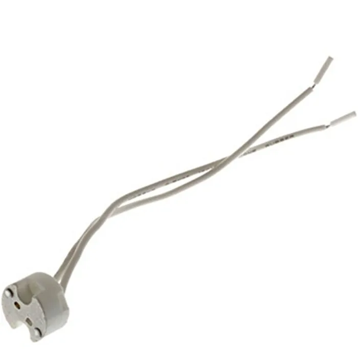 Bases da Lâmpada base gu5.3 mr11 g4 g5.3 Gx5.3 Connector : g4 Ceramic Lamp Base Socket