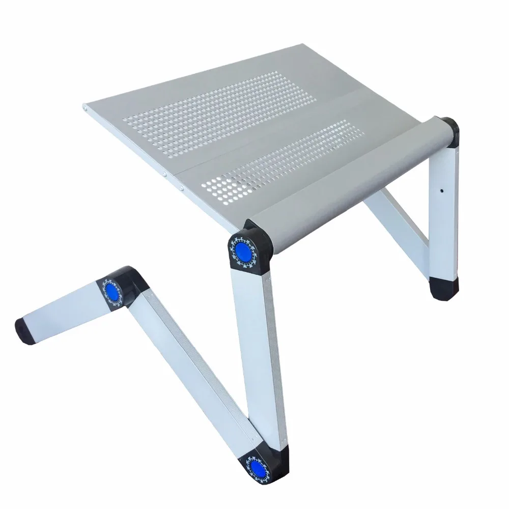 Adjustable Portable Laptop Table Stand Lap Sofa Bed Tray Computer