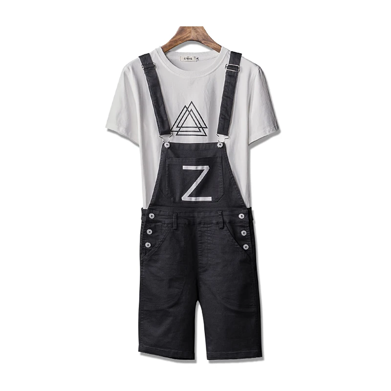 Мужская одежда стилист Мода Лето любители в британском стиле Повседневная сиамские Шорты алфавитном печати Костюмы