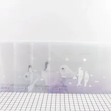 1 шт. 51767 Qing Wei Fang канцелярские товары оптом TR-BF11119 Полярный дом 2 банка сценический файл сумка