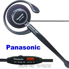 P a n a s o n i c KX-TCA93 наушники с заушником 2,5 мм разъем Проводная гарнитура регулятор громкости регулируемый микрофон