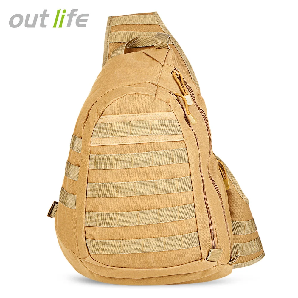 

Outlife 15L Tactical Camouflage Single Shoulder Pouch Chest Pack Messenger Bag