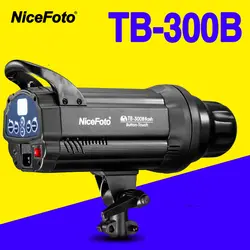 NiceFoto TB-300B 300 Вт Studio Flash быстрая рециркуляция времени TB300B Studio лампа для освещения фотостудии сенсорная кнопка