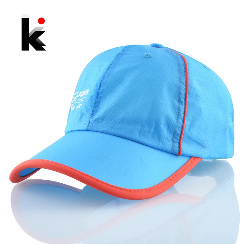 

Summer Quick Dry Baseball Cap Men Women Outdoor Sport Bone Snapback Hat Running Climbing Breathable Caps Hip Hop Casquette Bone