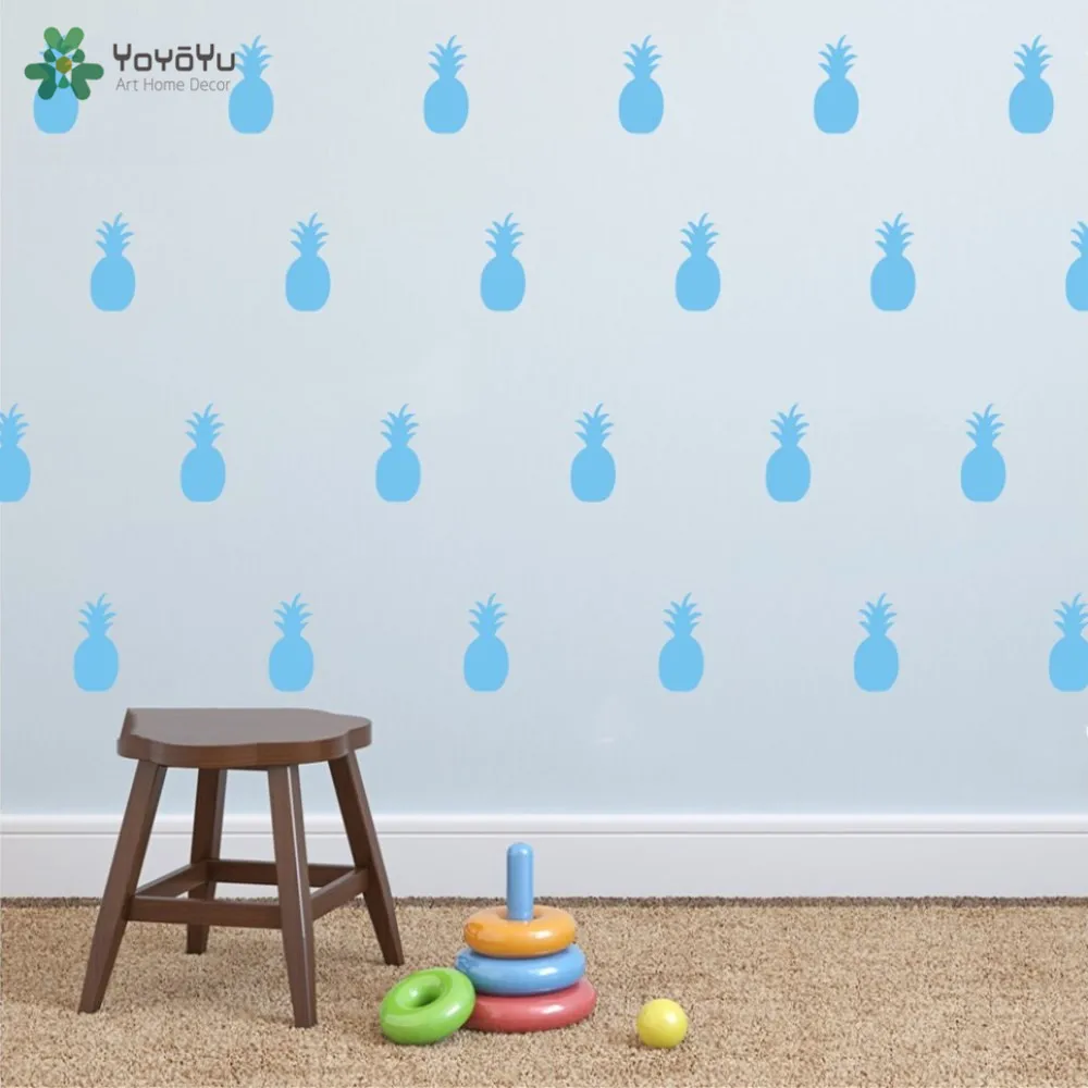 عالية الجودة 5x10 سنتيمتر الأناناس مجموعة جدار صائق ديكور المنزل ملصق فينيل أطفال الحضانة غرفة جدارية نوم ArtWall ورقة s-16 عالية الجودة 5x10 سنتيمتر الأناناس مجموعة جدار صائق ديكور المنزل ملصق فينيل أطفال الحضانة غرفة جدارية نوم ArtWall ورقة s-16