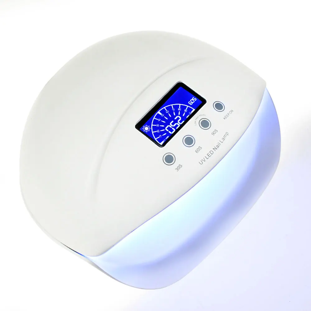 

Pro LED Nail Lamp Memory Timer Setting 50W UV Lamp Manicure for Curing uv Gel Nail Polish with LCD Display Nail Dryer