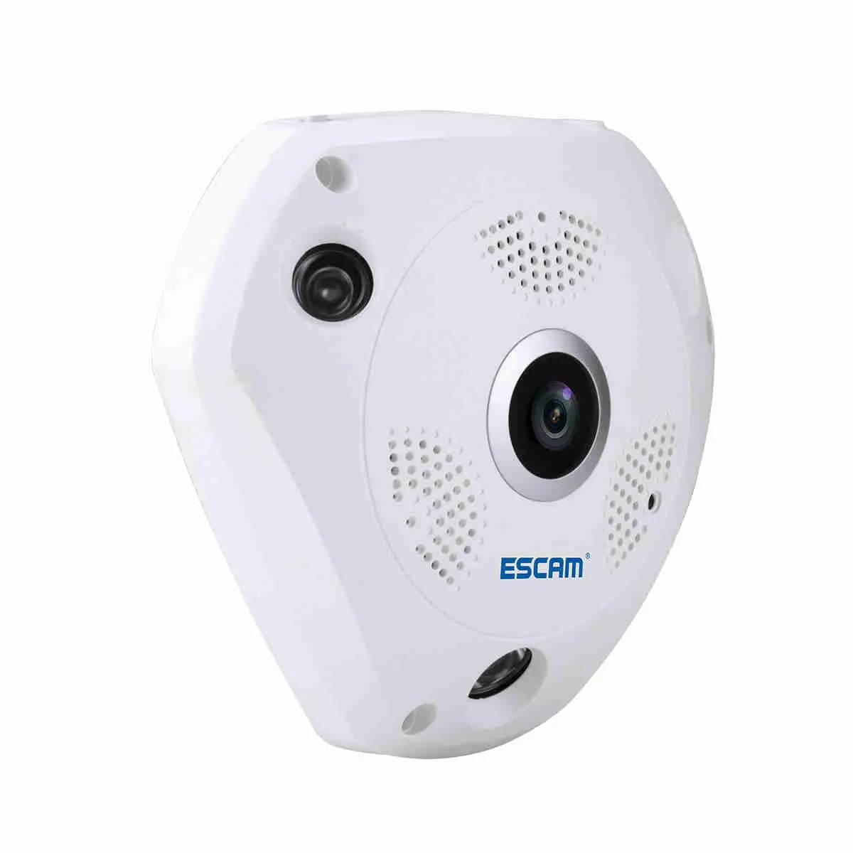 ESCAM QP180 960P панорамная Wi Fi IP камера 1.3MP HD рыбий глаз домашняя безопасности с