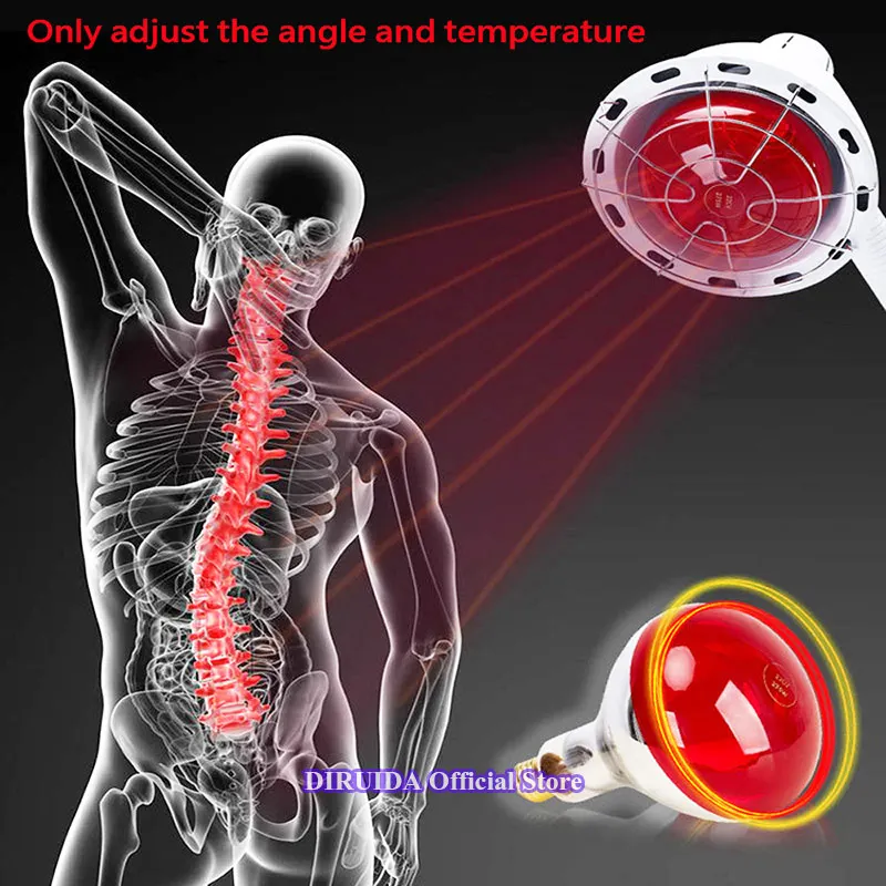 Инфракрасный светильник, лампа для снятия боли, устройство для термической терапии, прибор для акупунктурного массажа тела, косметический светильник, терапия