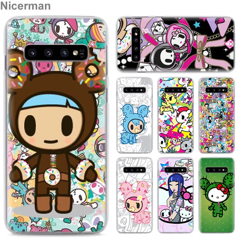 

Kawaii Japan Tokidoki Phone Cases for Samsung Galaxy S10e S10 Plus S8 S9 Plus S6 S7 Edge A40 A50 A70 M20 Case Coque