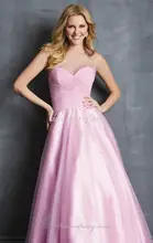Pink Sexy 2014 One Shoulder Crystal Prom font b Dresses b font Special Occassion Tulle Chiffon