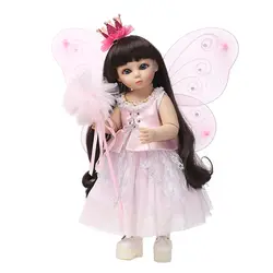 Бабочка красивая SD/BJD куклы 18 дюймов наивысшего качества ручной работы кукла принцесса Poseable с суставов хорошо для дня рождения Детские