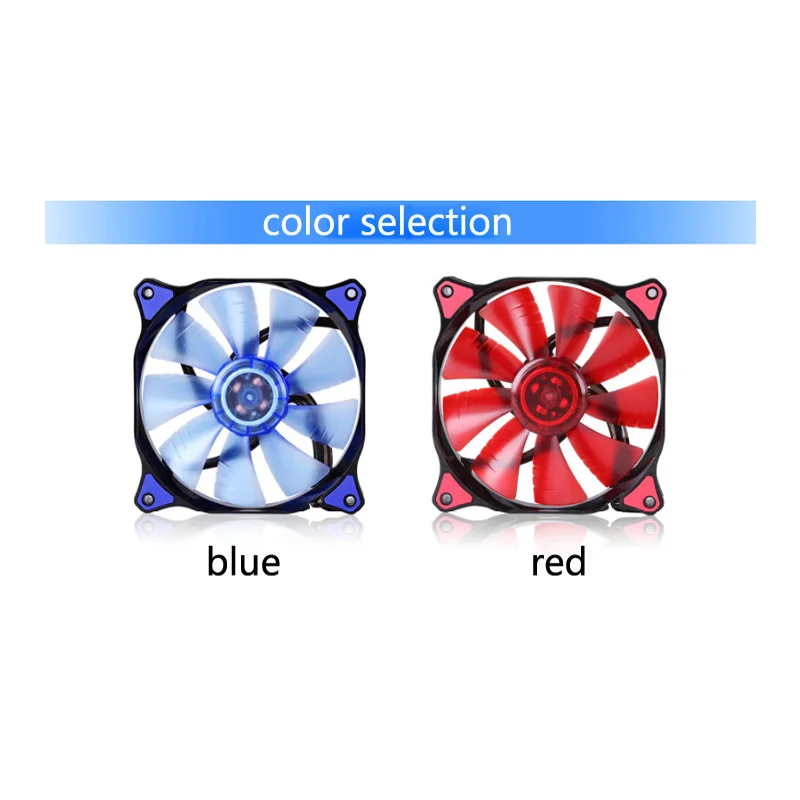 Высокоскоростной 4pin RGB чехол для компьютера вентилятор охлаждения светодиодный