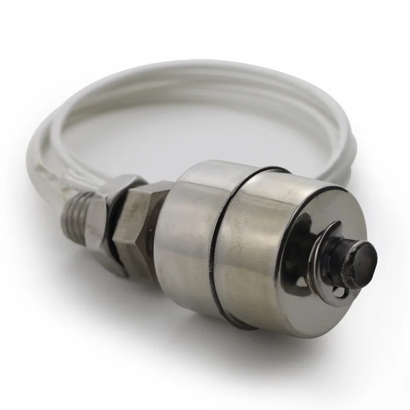 Stainless Liquid Water Level Sensor Controller 45mm Line Automatic Horizontal Float Sensor Switch Water Pump Controller Tank