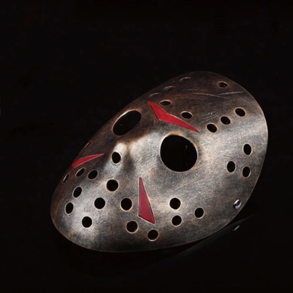 Terror Movie  Freddy Vs Jason  Jason Voorhees treasure up edition Mask Cosplay Helmet Halloween Resin Mask Propsa1
