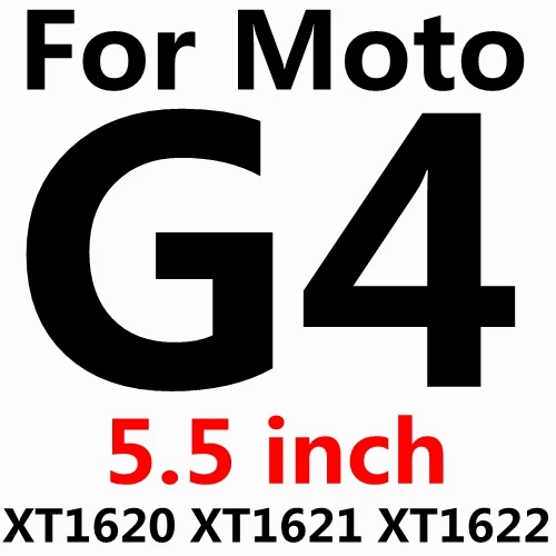 Для Motorola G G2 G3 G4 Play Plus X X2 X3 style E E2 G+ 1 G+ 2 X+ 1 Чехол Премиум Настоящее Закаленное стекло Защитная пленка для Moto - Цвет: For Moto G4