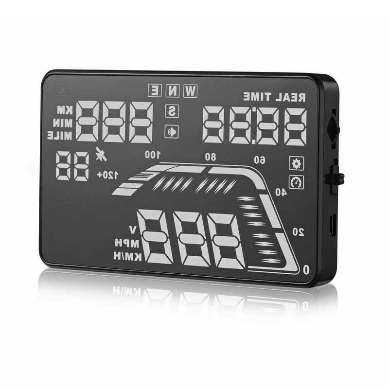 ߰ſ Ǹ HUD ÷ Q7 5.5 ġ   GPS   ӵ OBD 2 Һ  äο