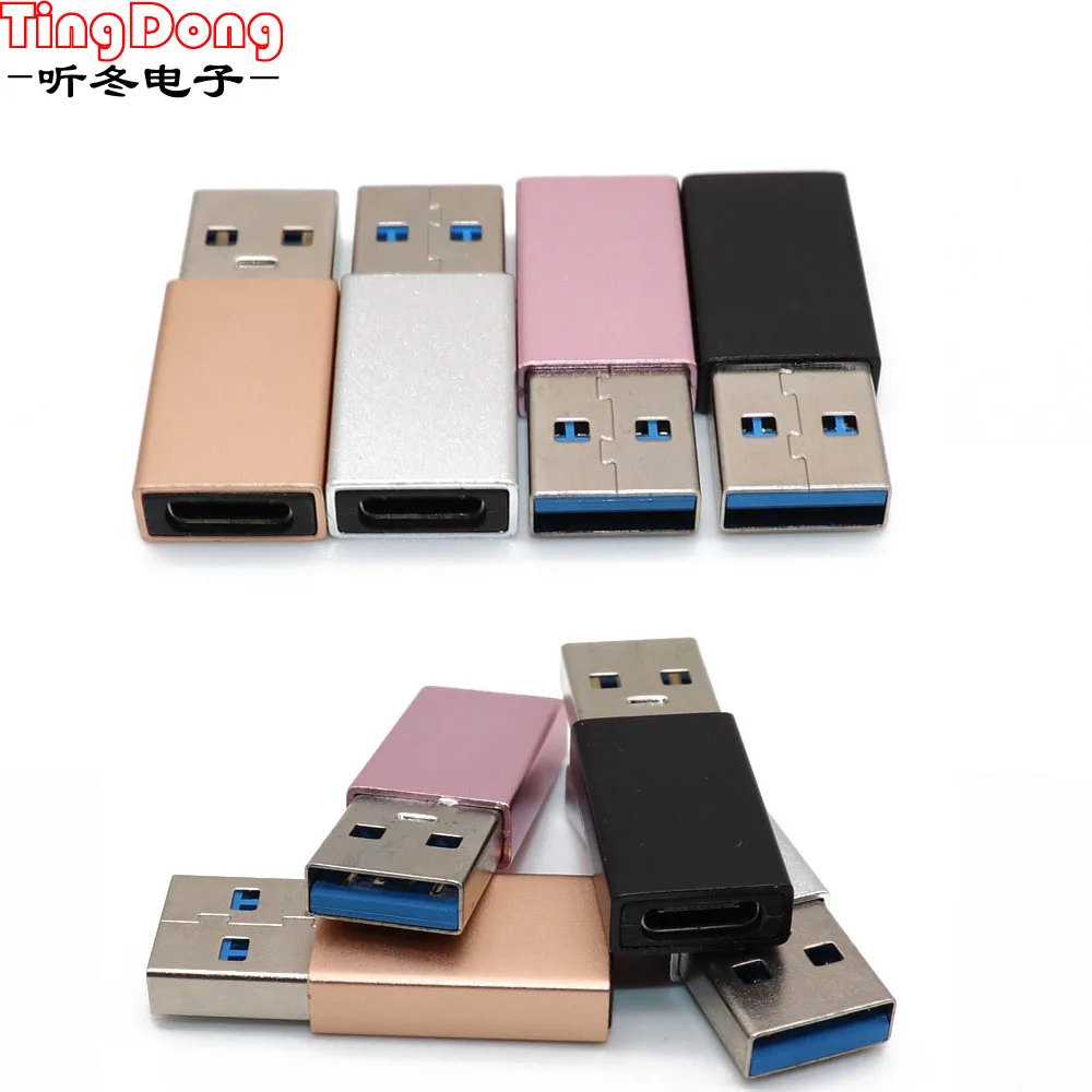 USB C Type C Female to Type A USB 3.0 Male Converter Connector Adapter td1013 Dropship|Phone Adapters & Converters| - AliExpress