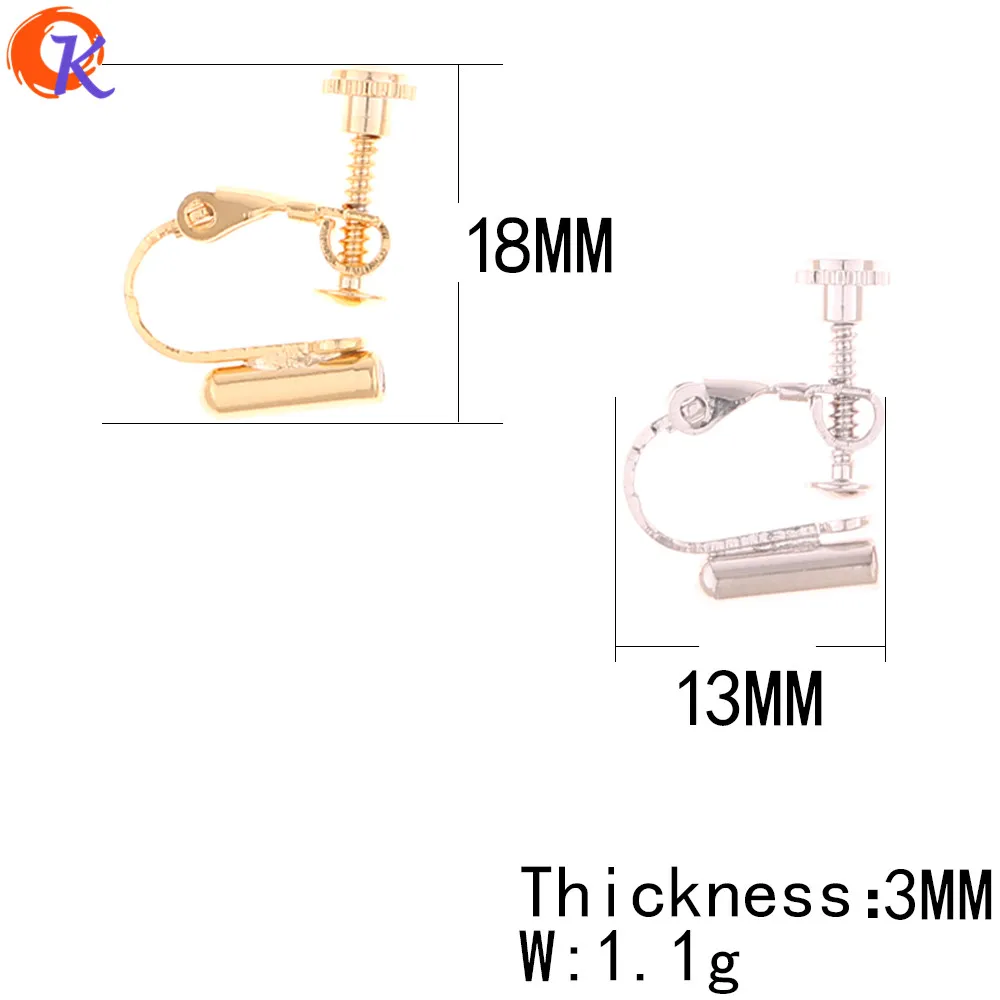 Cordial Дизайн 50 шт 13*18 мм ювелирные аксессуары/серьги Назад/DIY/Настоящее золотое покрытие/медь/ручная работа/Аксессуары для украшений