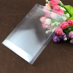 1.5*8*15 см 50 шт. прозрачный пластиковый ПВХ коробки schachtel прозрачной коробке для конфет/свадебный подарок коробка дисплея ювелирных изделий