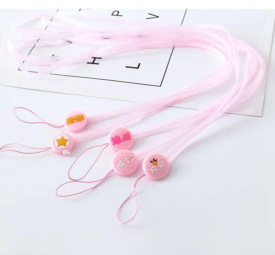 wholesale pink neck Mobile Phone Straps Japan Rope for Galaxy S6 S7