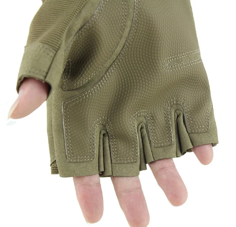 Тактическая Экипировка, армейские военные перчатки без пальцев, мужские перчатки из углеродного волокна, перчатка в Военном Стиле, военные тактические перчатки для стрельбы