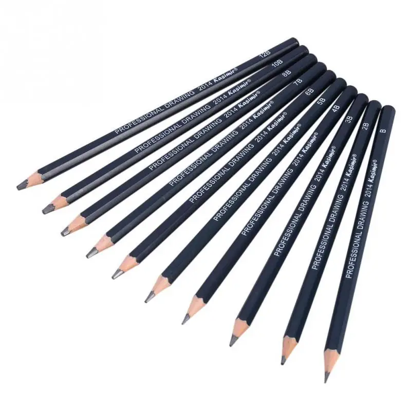 

14Pcs Pencils Drawing Sketching Tones Shades Art Artist Picture Pencil Draw